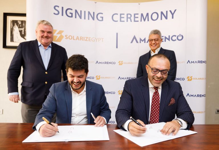 amarenco solarizegypt partnership